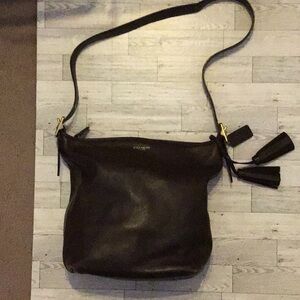Coach Brown Leather Shoulder Bag